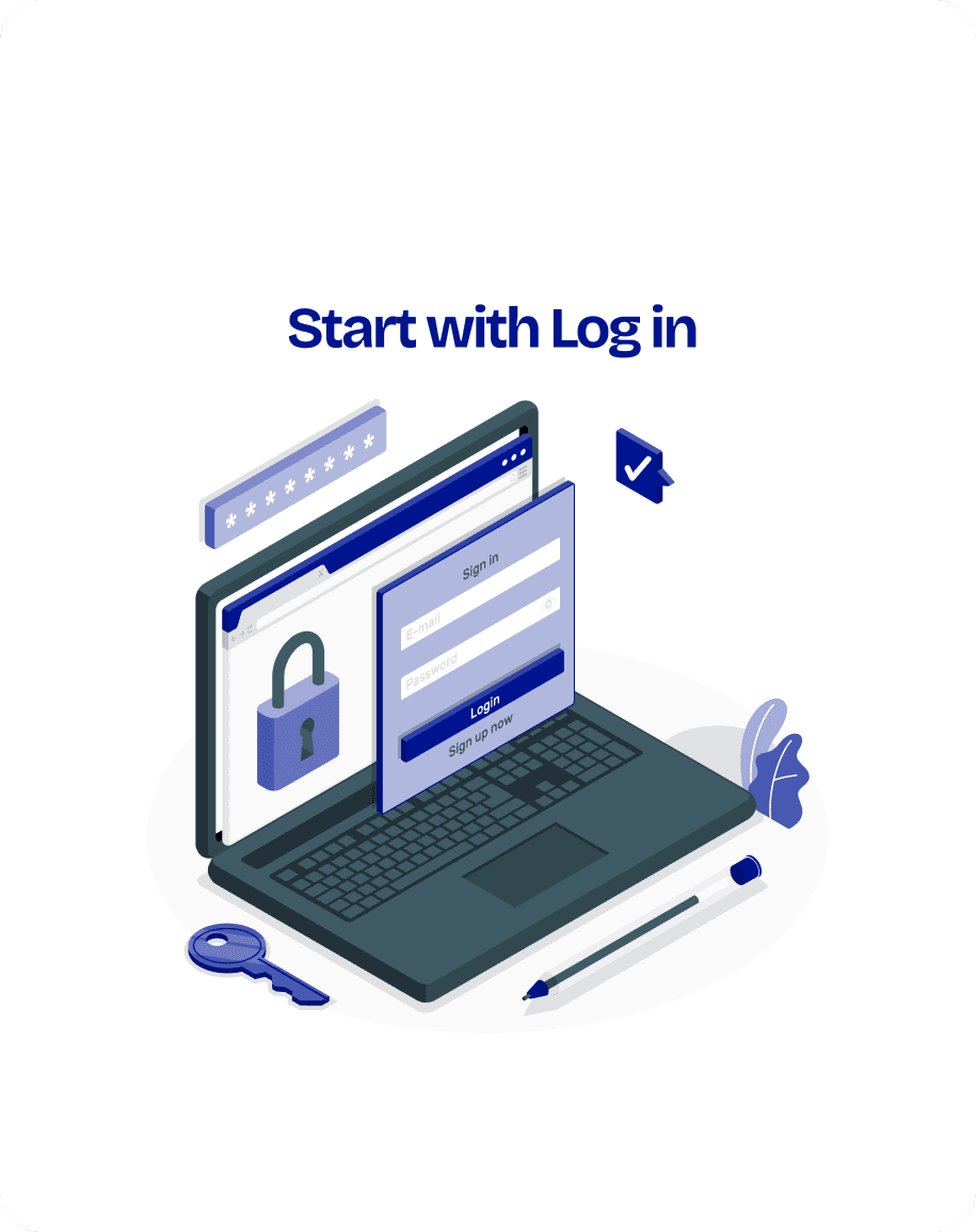 Login illustration